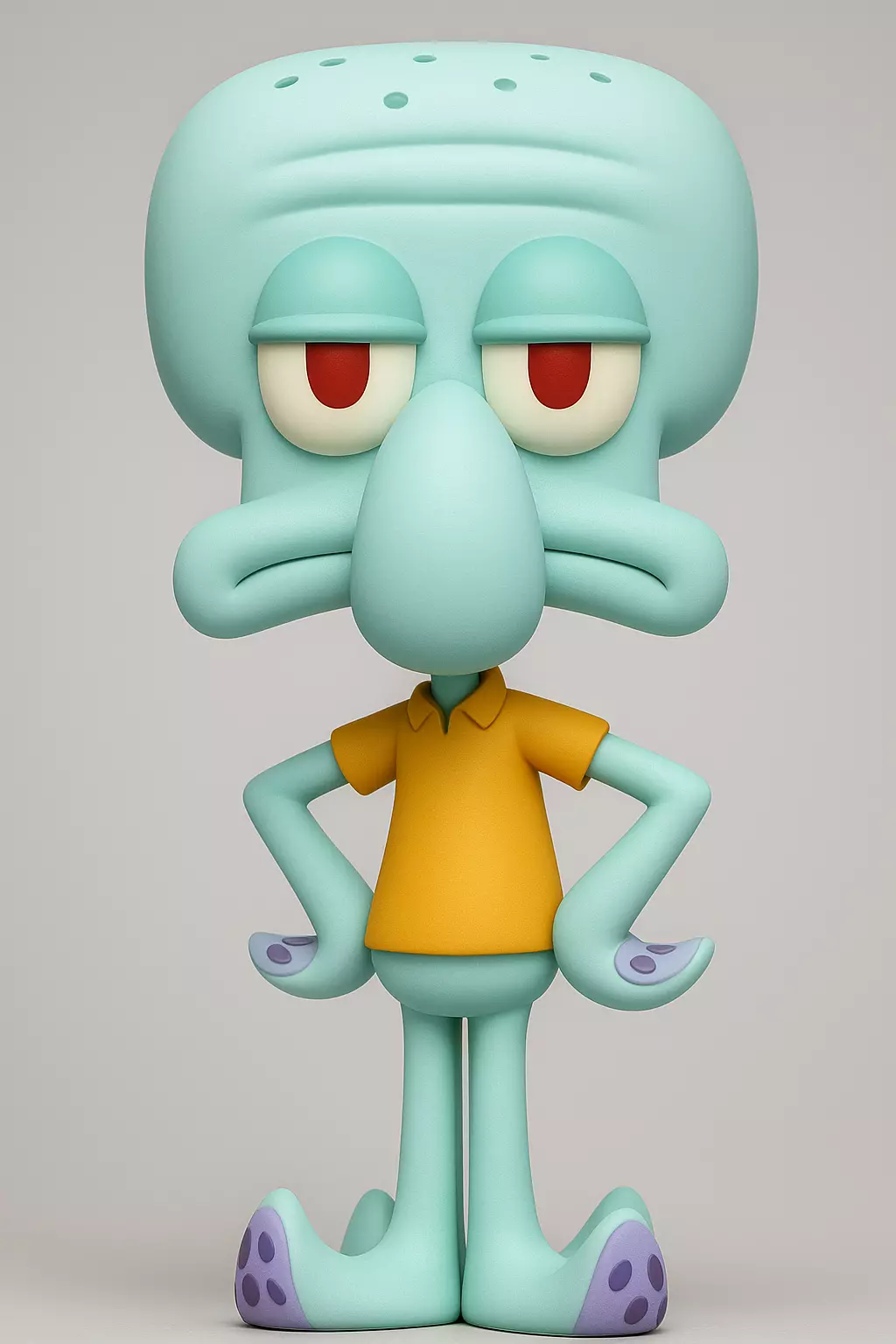 Squidward Tentacles - SpongeBob SquarePants 3D print model_0