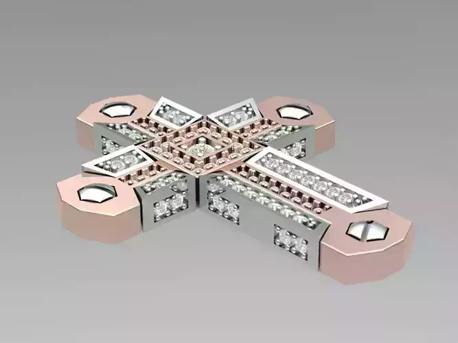 2 Colors Fashion Cross