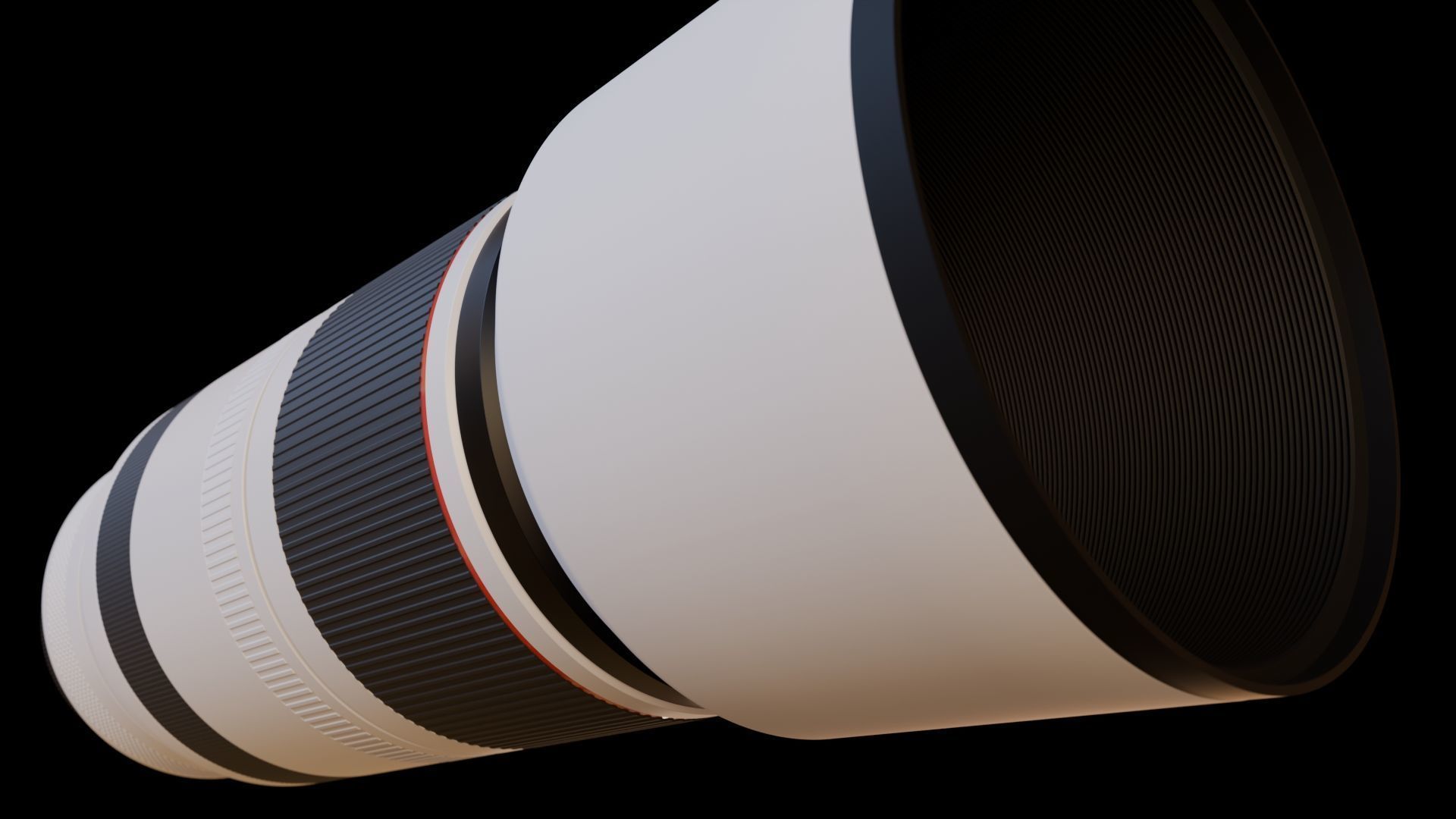 100-500mm Telephoto Zoom Lens 3D model_4