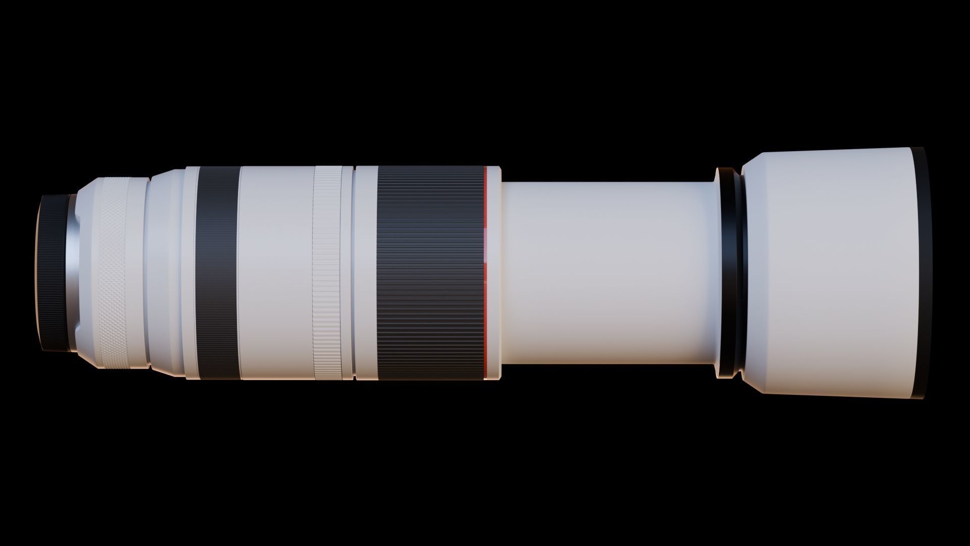 100-500mm Telephoto Zoom Lens 3D model_3
