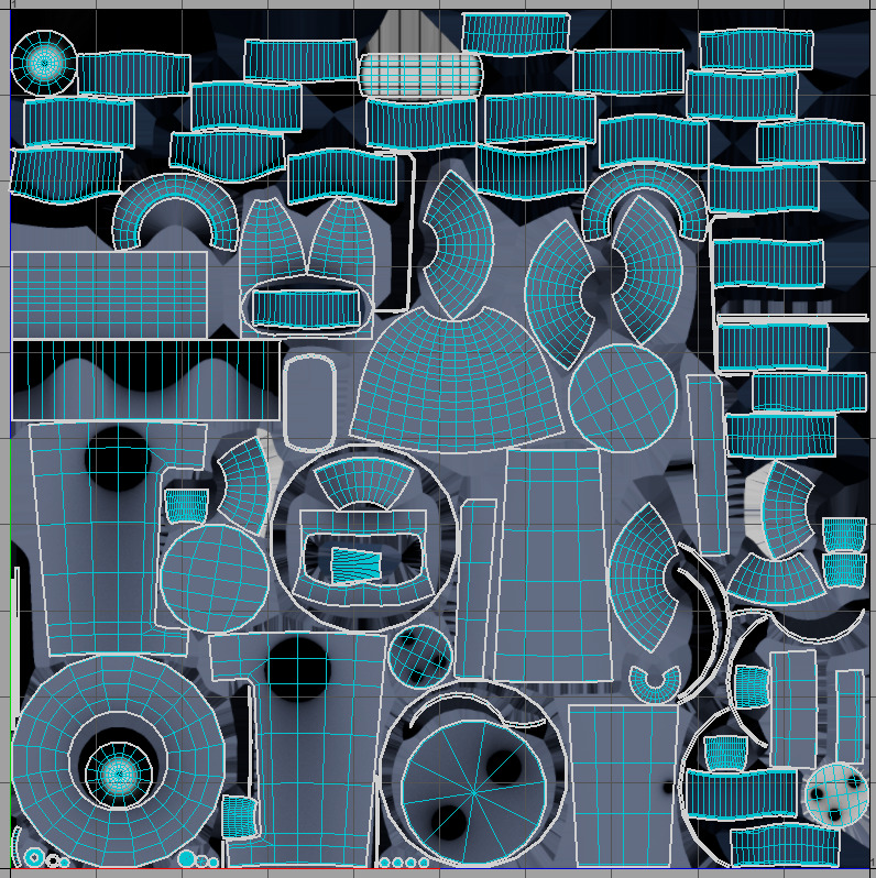 Bender 3D Model Low-poly 3D model_9