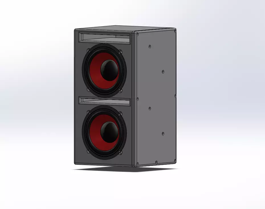 Speakers 4Inch 3D print model_0