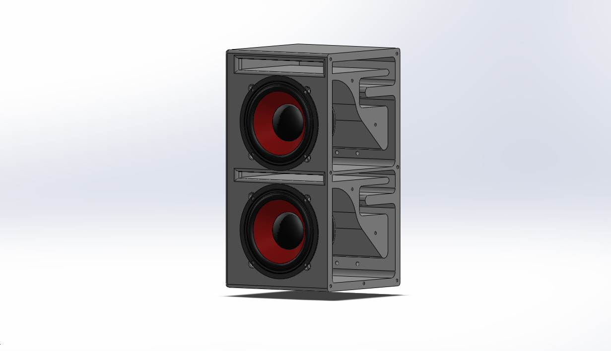 Speakers 4Inch 3D print model_1