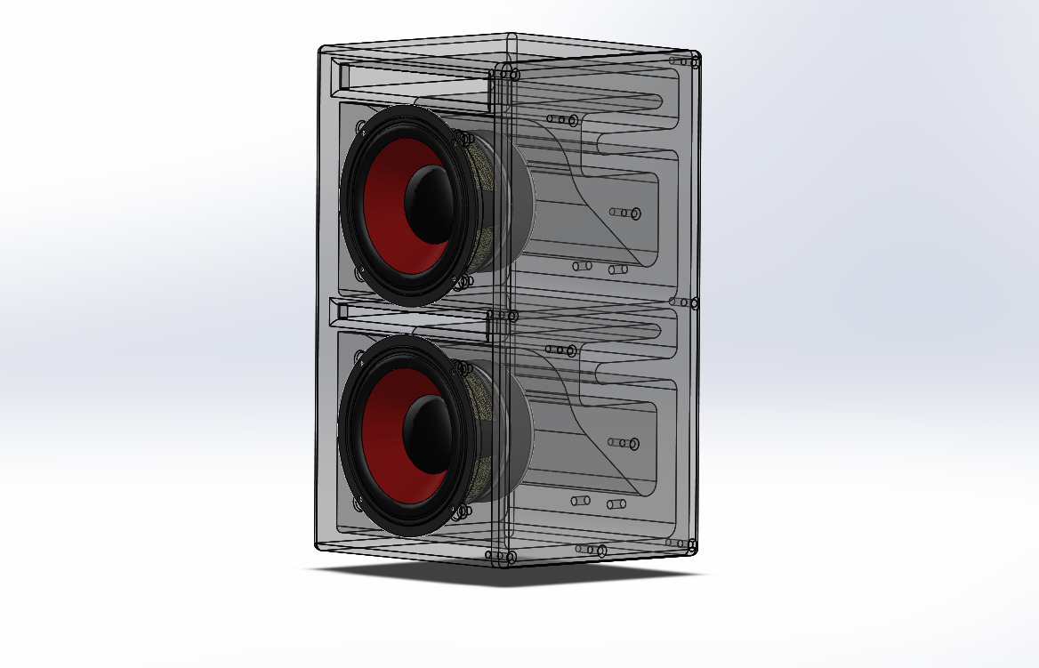 Speakers 4Inch 3D print model_2