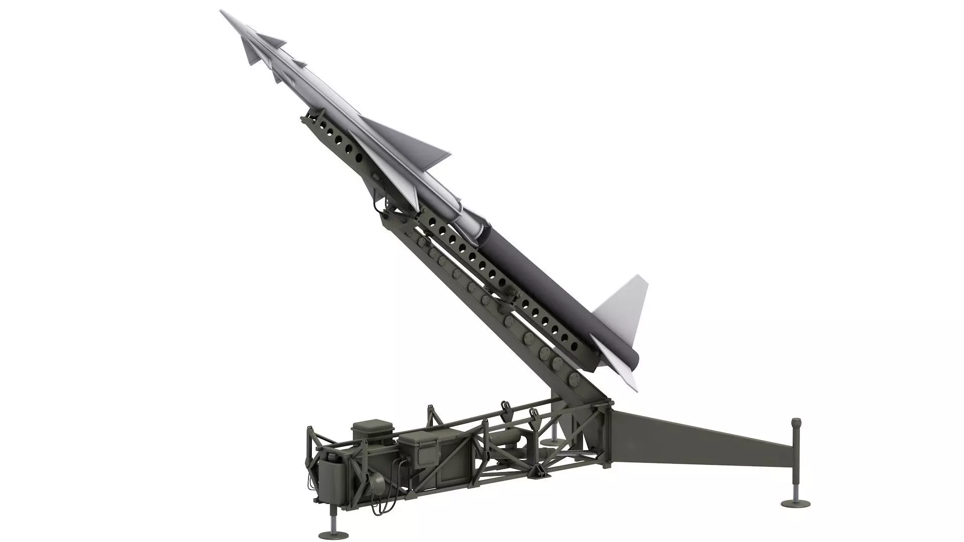 MIM-3 Nike Ajax 3D model