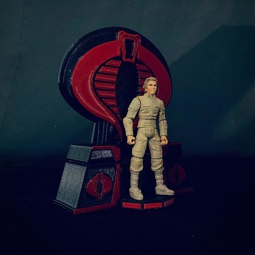 Cobra Commander Throne 2 3D print model