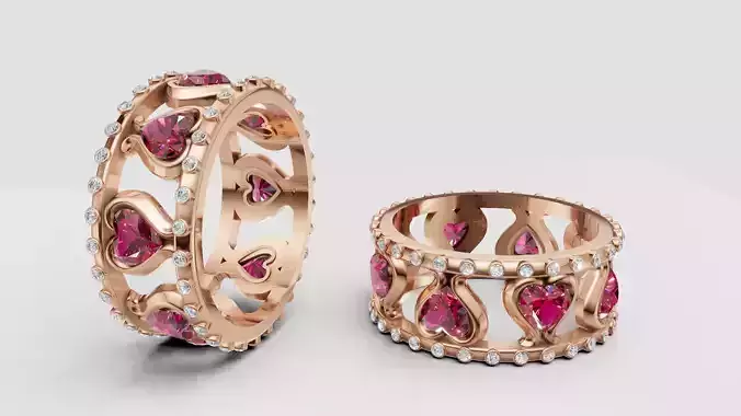 3D GOLD BARCELET PENDANT 