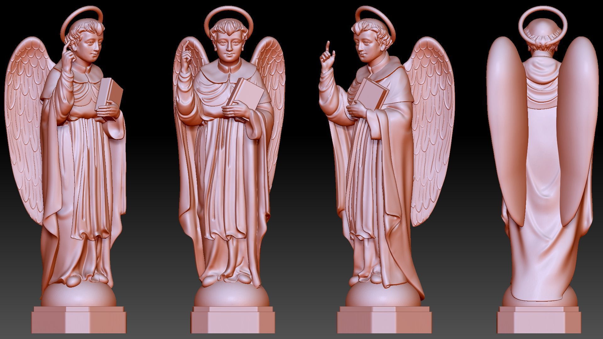 Saint Vincent 3D print model_7