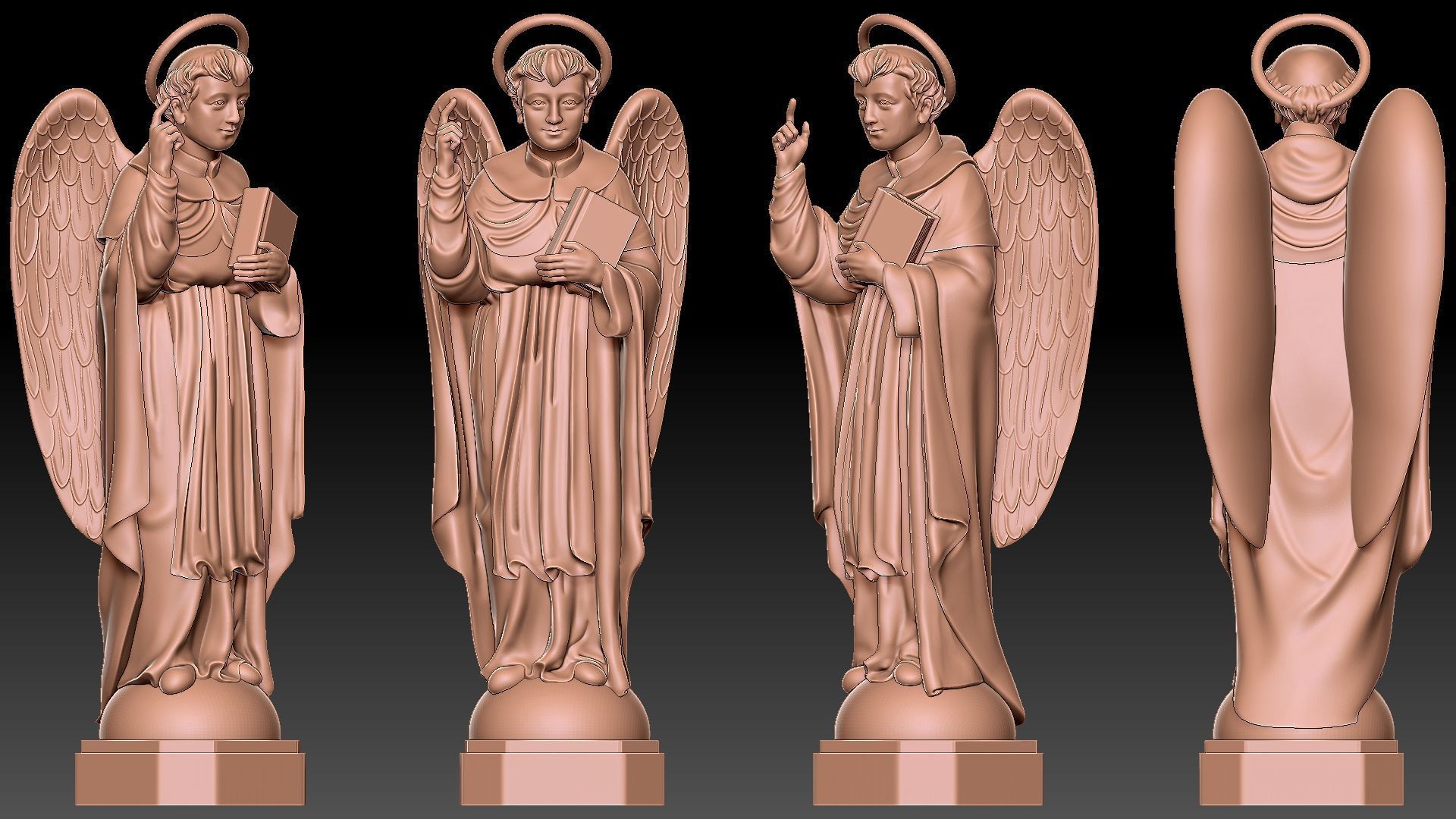 Saint Vincent 3D print model_6