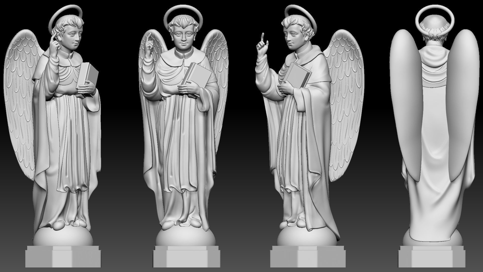 Saint Vincent 3D print model_2