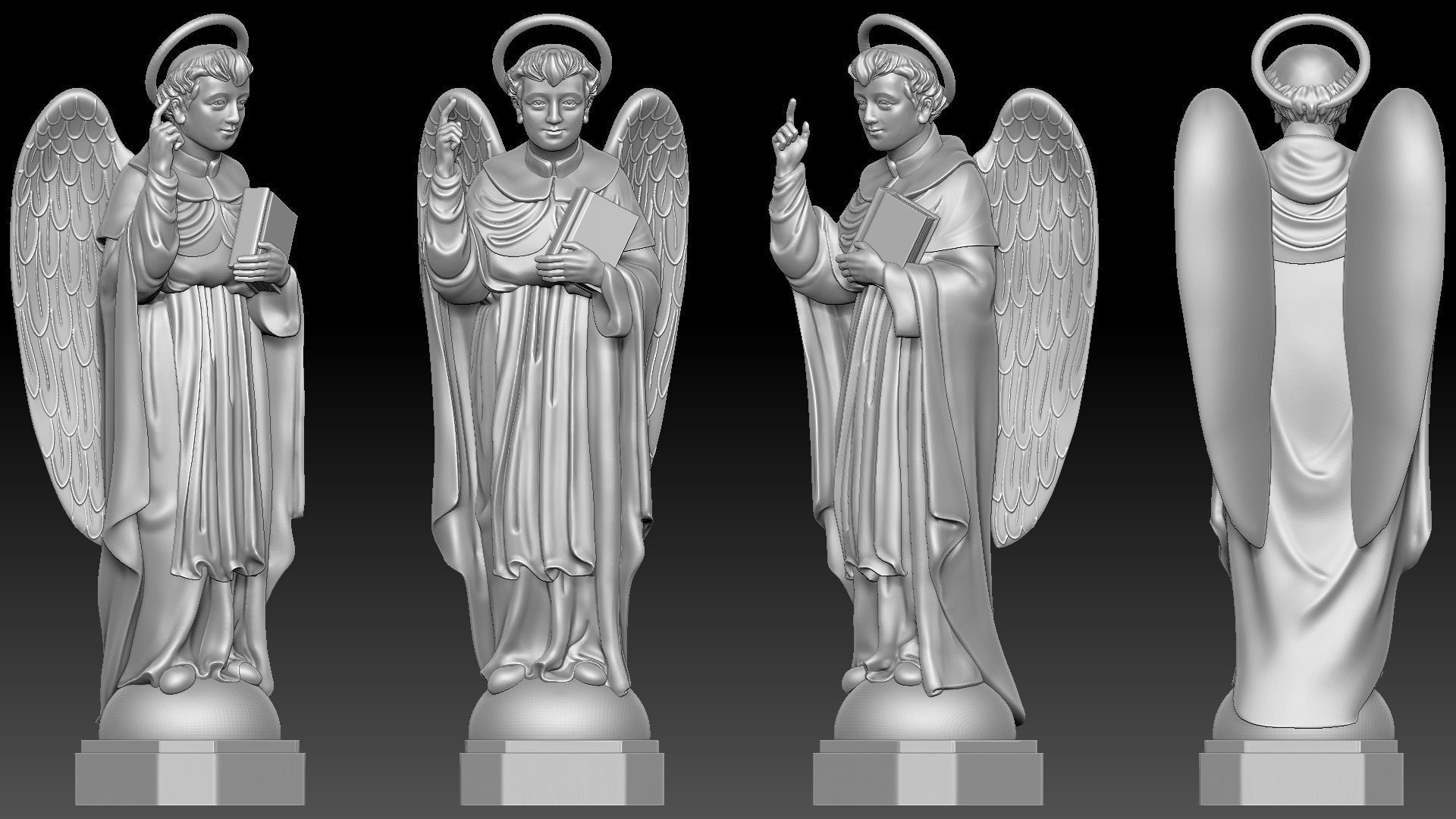 Saint Vincent 3D print model_5