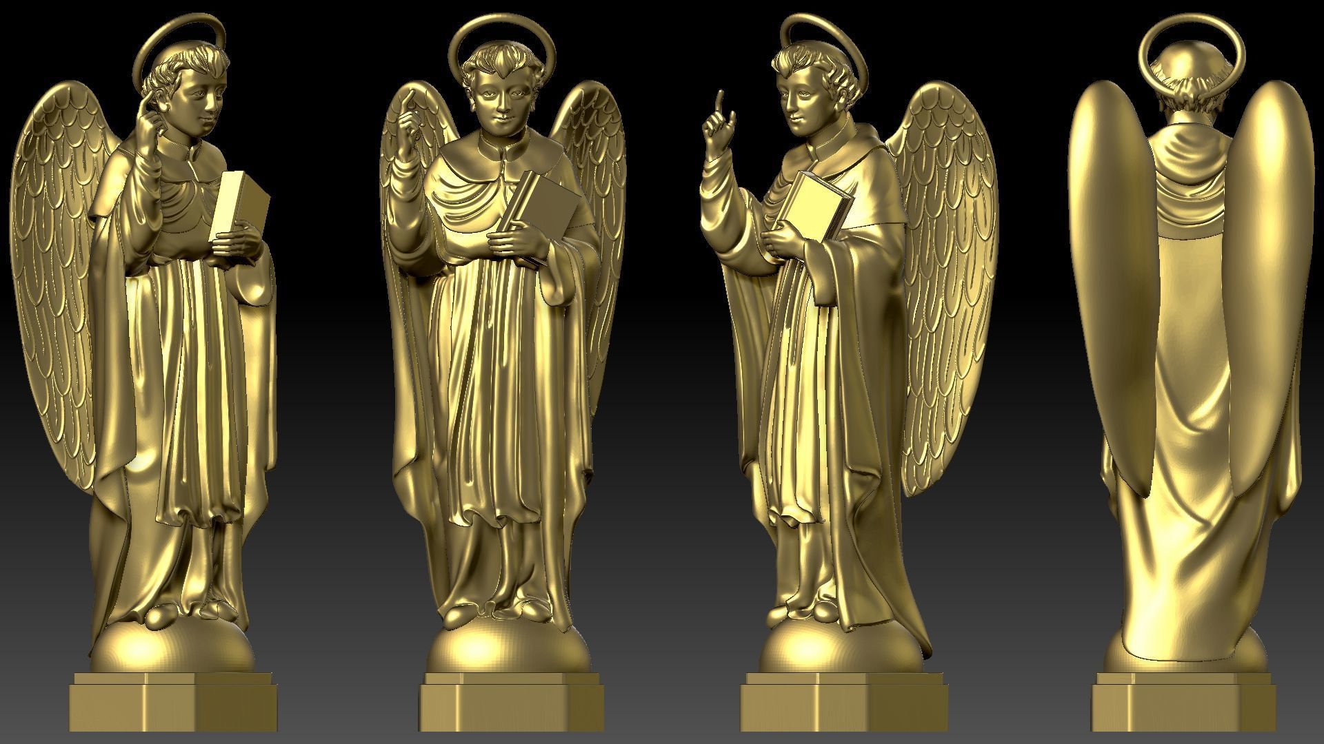 Saint Vincent 3D print model_8