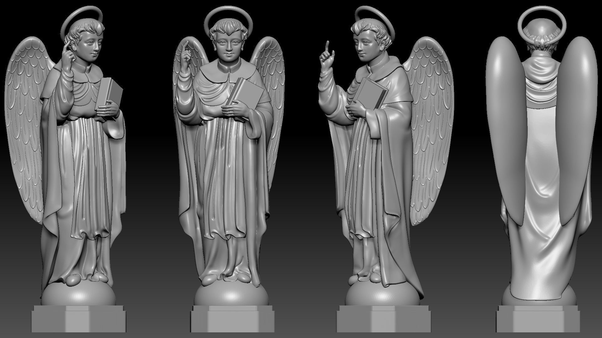 Saint Vincent 3D print model_4