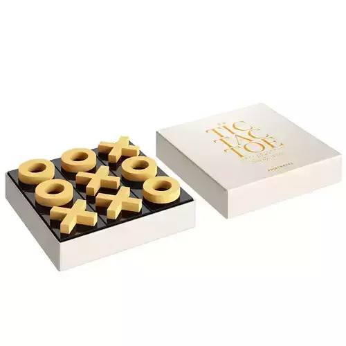 Classic Tic Tac Toe Game by Printworks