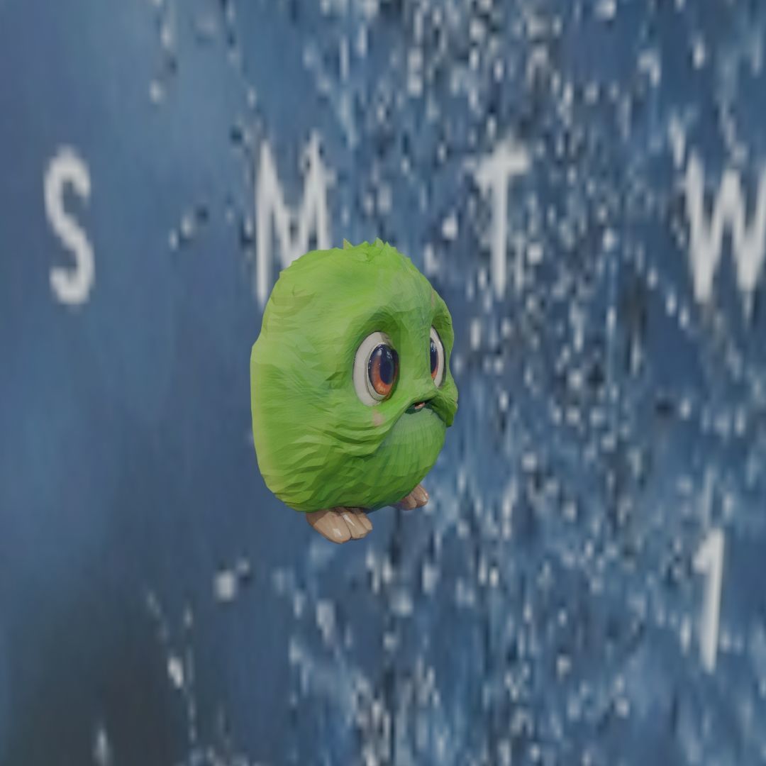 Adorable Forest Friend Creature Free 3D print model_3