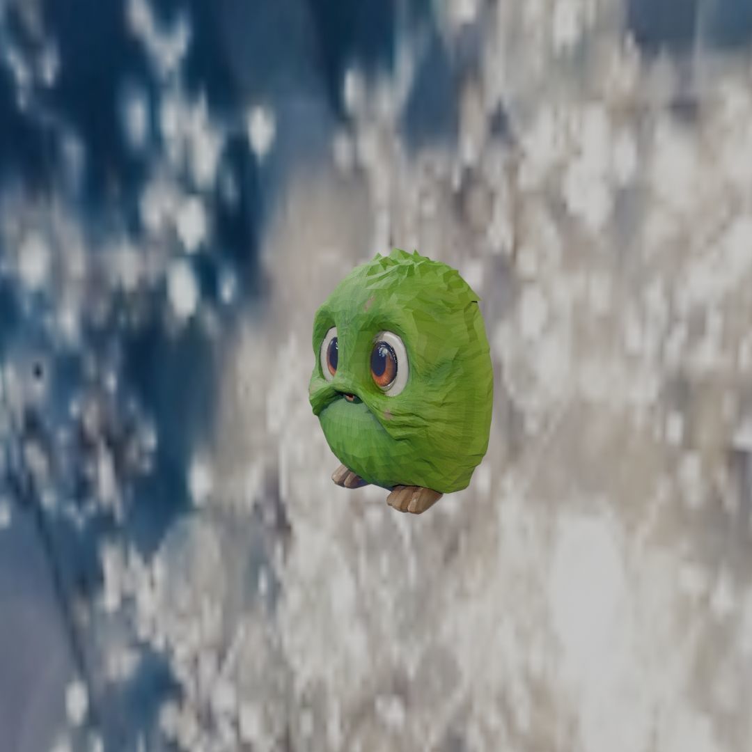 Adorable Forest Friend Creature Free 3D print model_2