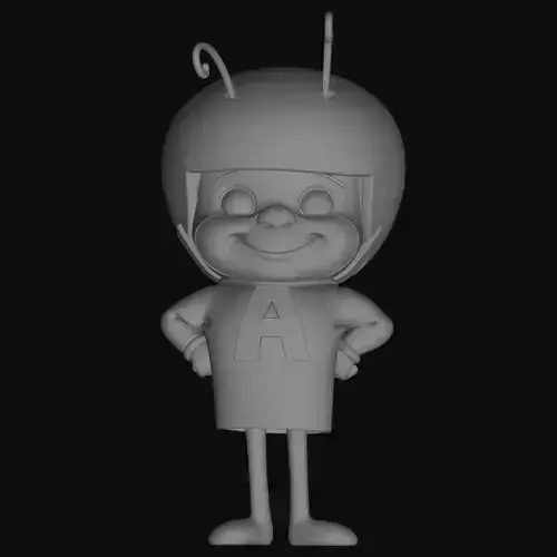 atomic ant figure 3D print model