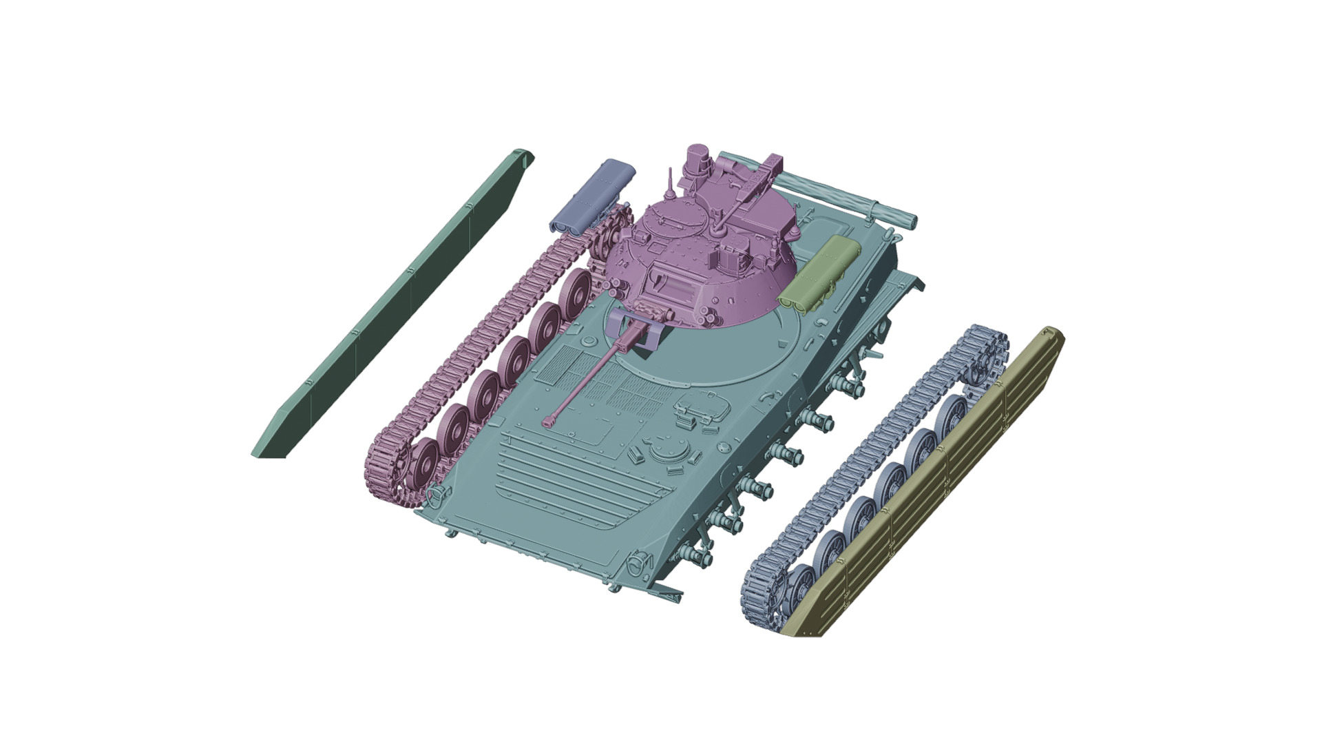 BMP-2M Berezhok 3D print model_1