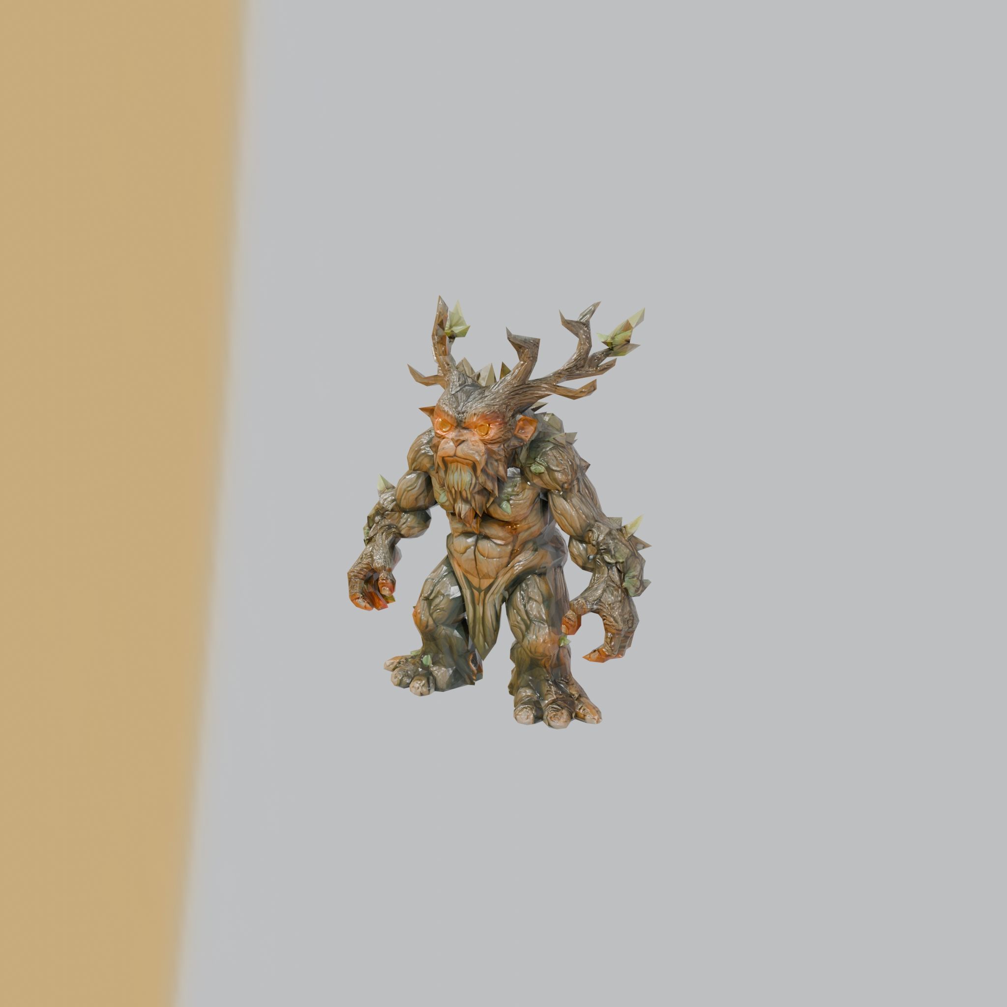 Ancient Forest Guardian 3D 3D print model_4