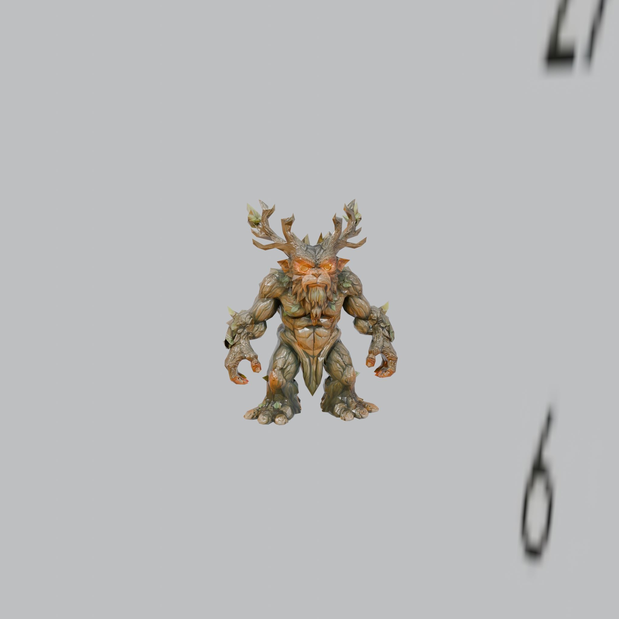 Ancient Forest Guardian 3D 3D print model_2