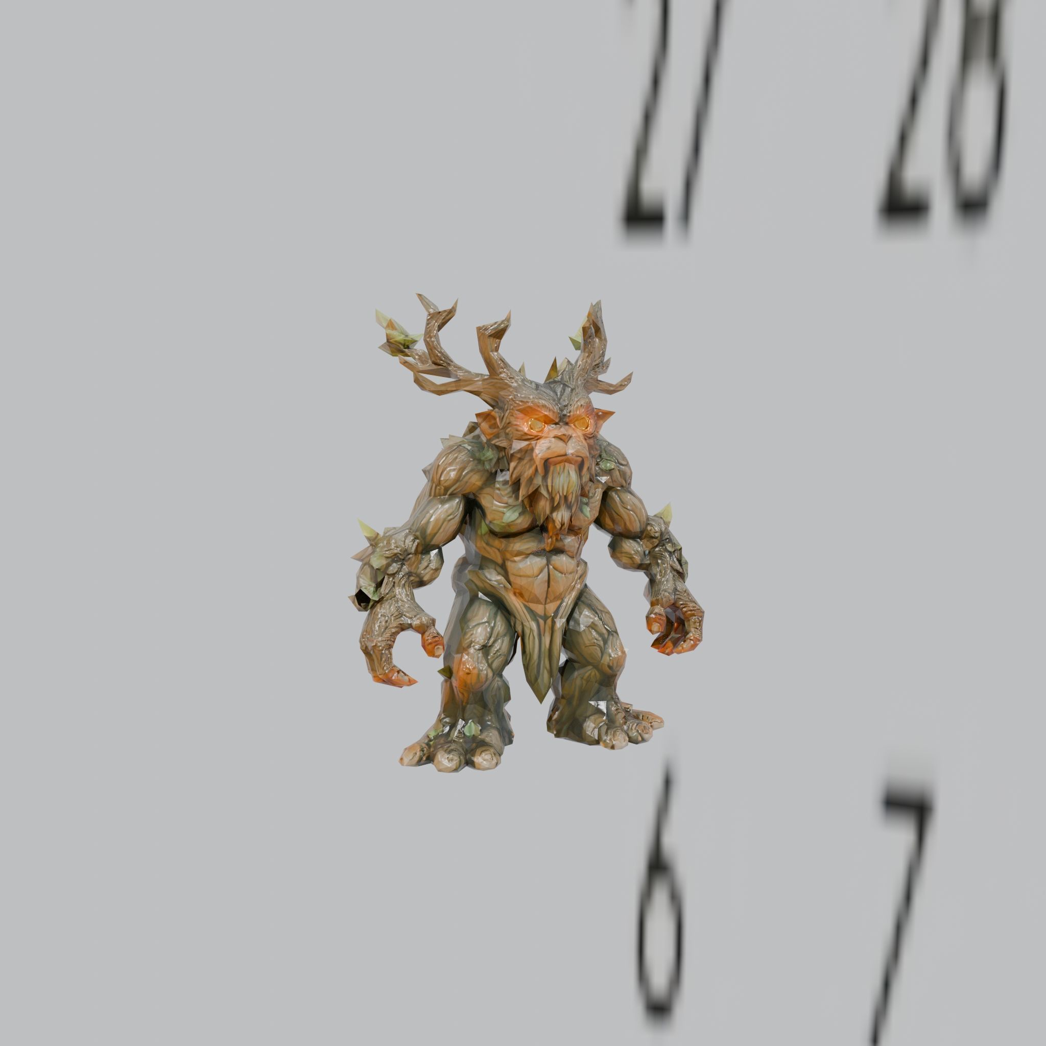 Ancient Forest Guardian 3D 3D print model_5