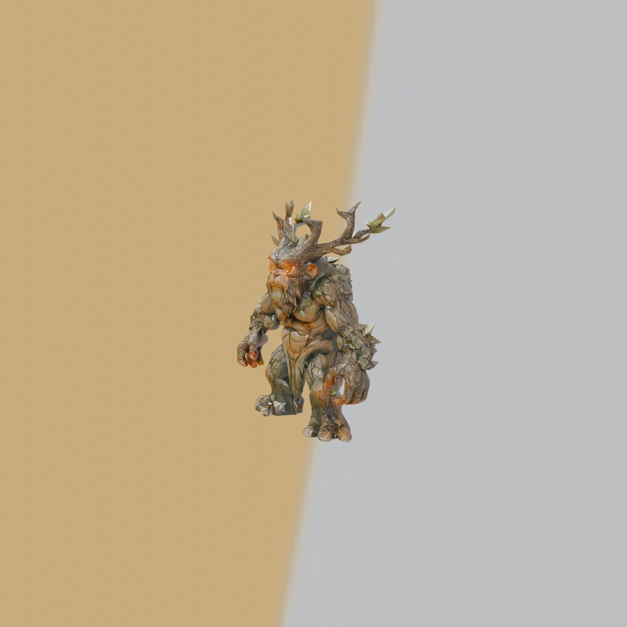 Ancient Forest Guardian 3D 3D print model_1