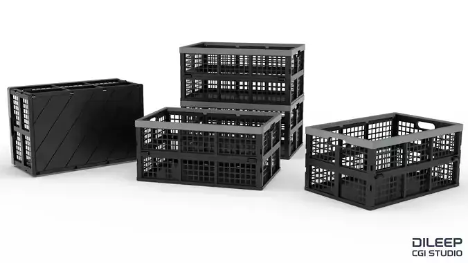 Plastic Storage Crates