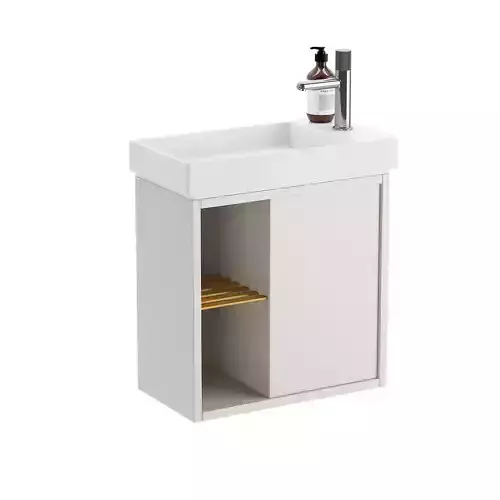 Tura Vanity Unit Off-white by Roca