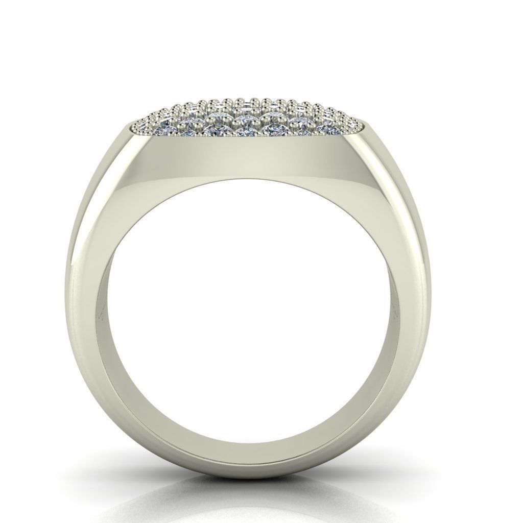 Men ring 1 3D print model_3