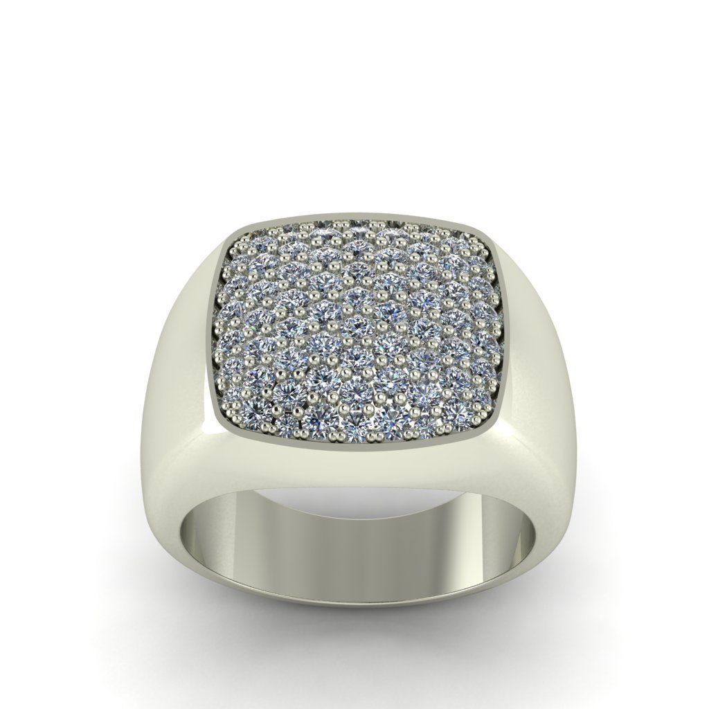 Men ring 1 3D print model_2