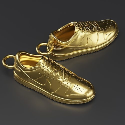 Nike Dunk Low Shoe Pendant 3D print model