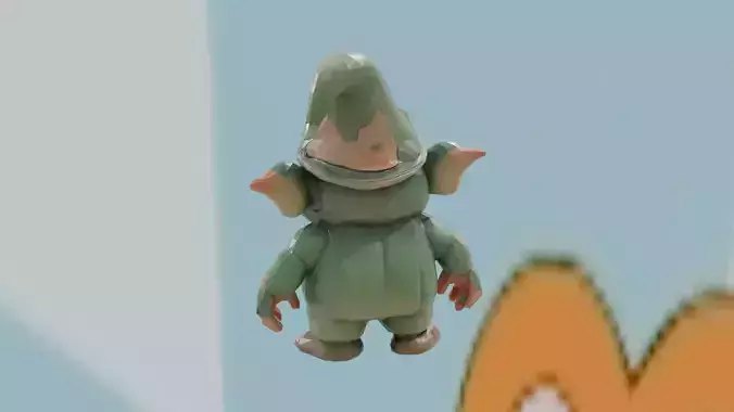 Mischievous Woodland Gnome 3D print model