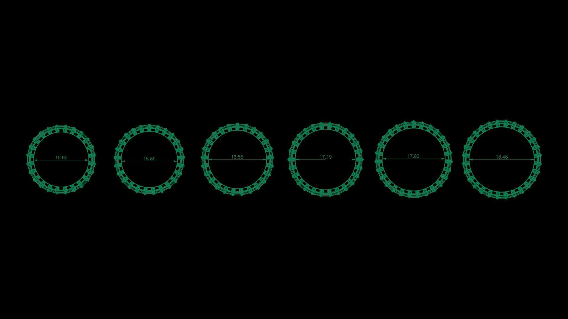 Luxury Diamond Ring Design 3D Jewelry Model STL OBJ Format 3D print model_9