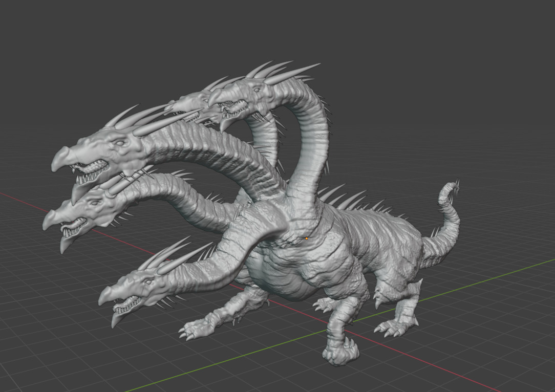 Hydra Free 3D model_1