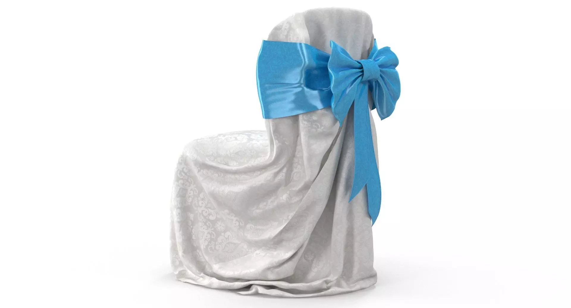 Banquet Restaurant Chair Low-poly 3D model