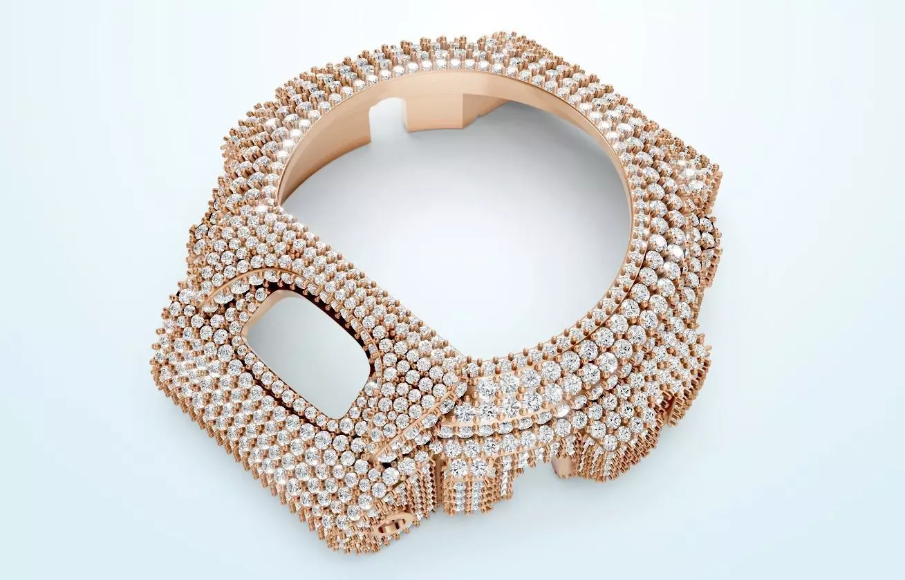 G Shock DW 6900 Watch Diamond Watch-Case  3D print model_0