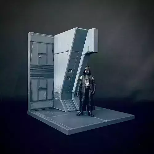 Star Destroyer Executor Bridge Diorama