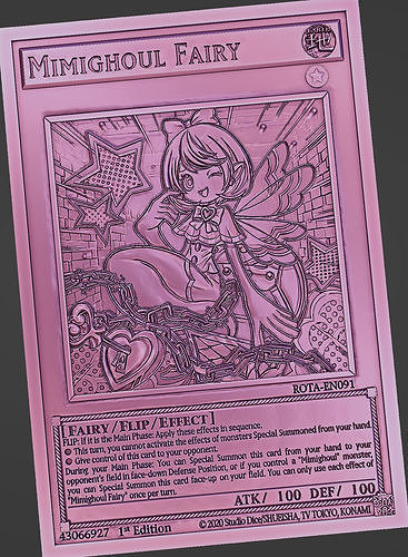 Mimighoul Fairy - yu-gi-oh Free 3D print model