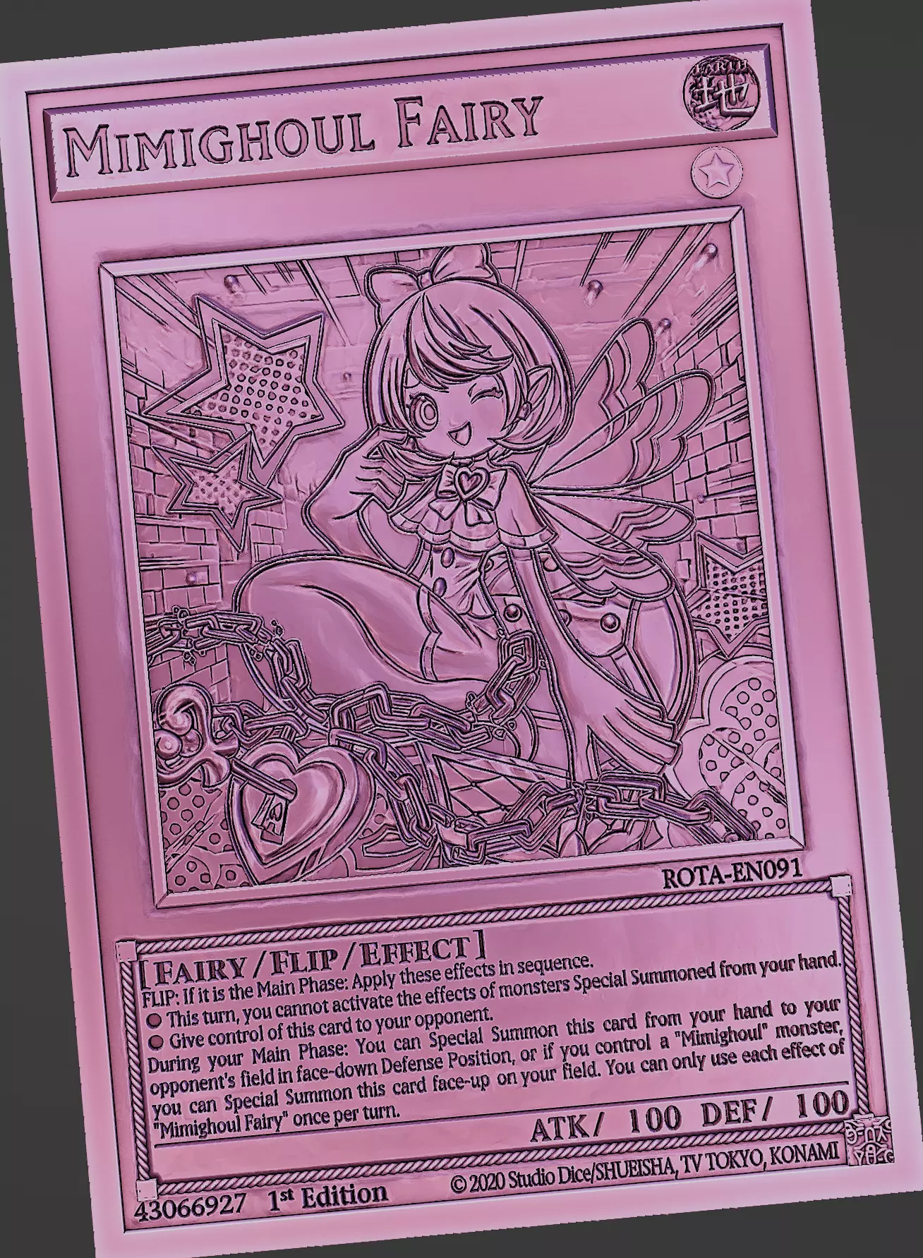 Mimighoul Fairy - yu-gi-oh Free 3D print model