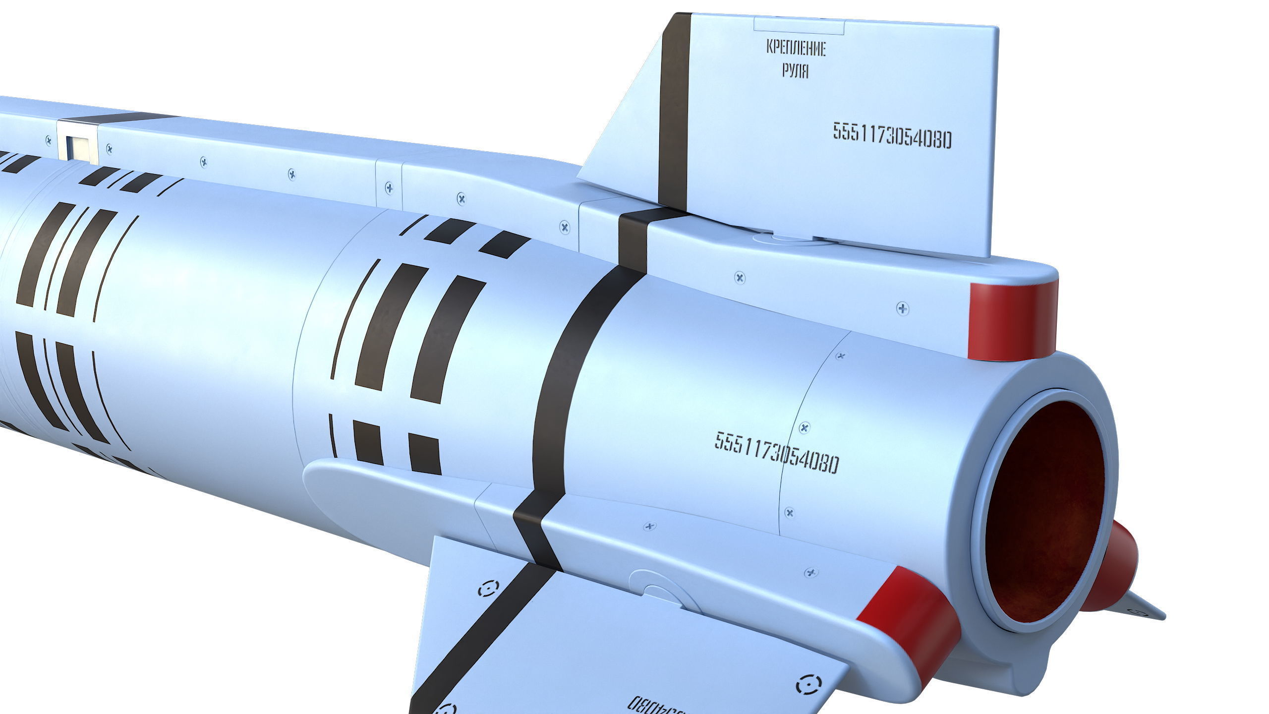 Raduga Kh-15 or RKV-15 3D model_9