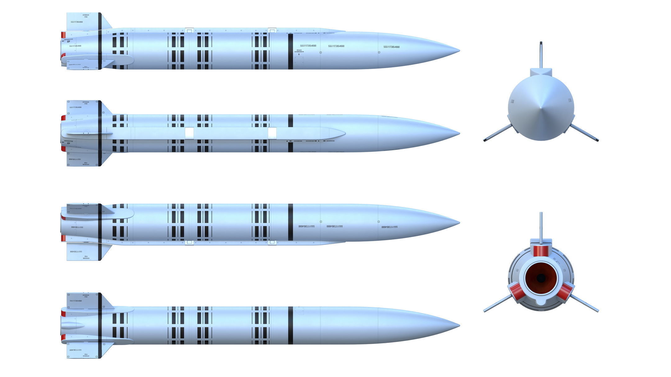 Raduga Kh-15 or RKV-15 3D model_13