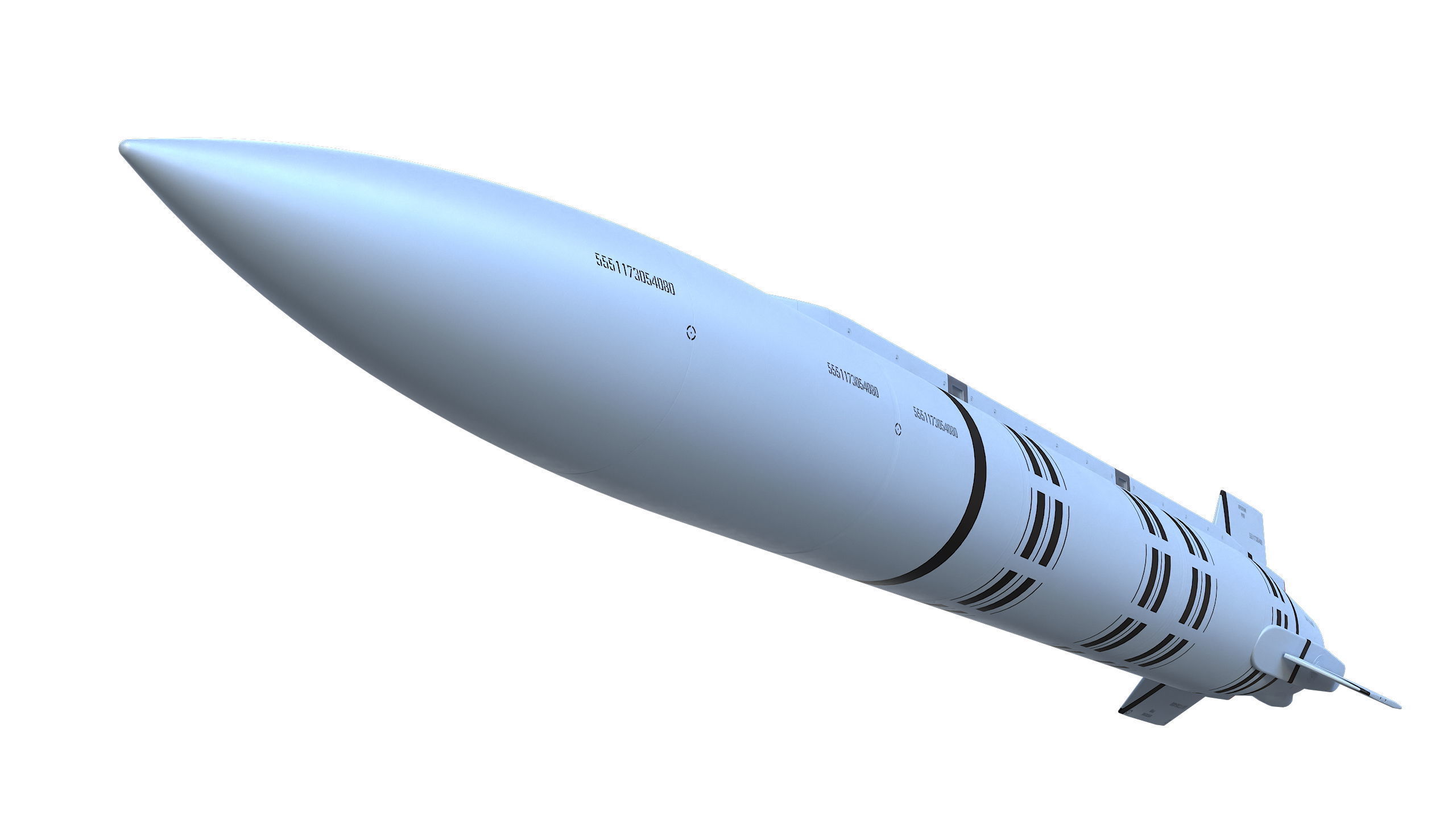 Raduga Kh-15 or RKV-15 3D model_5