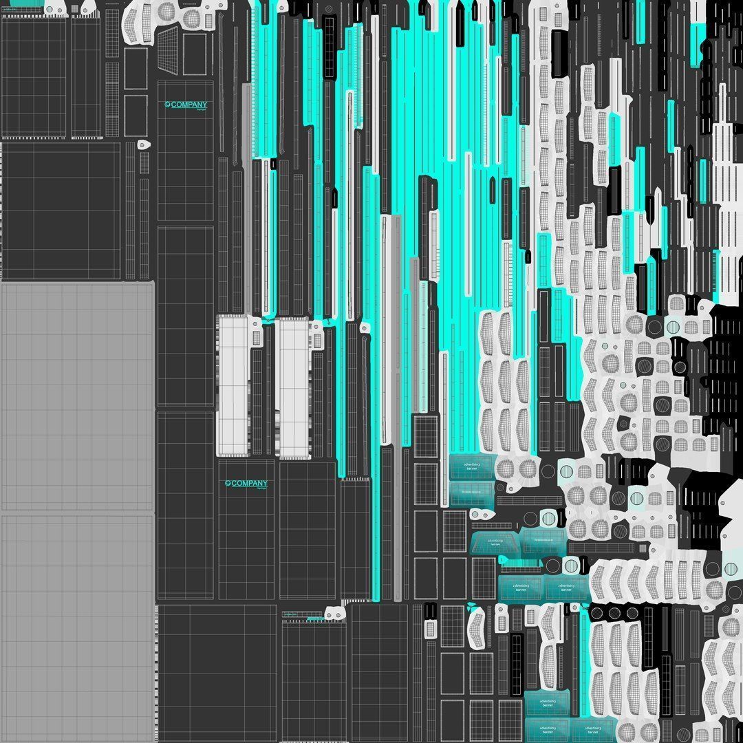 Exhibition Stands 3D Model Collection_12