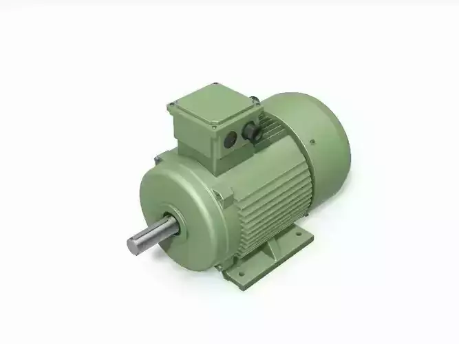 160M B3 Top IEC electric motor - 3D CAD model 3D model