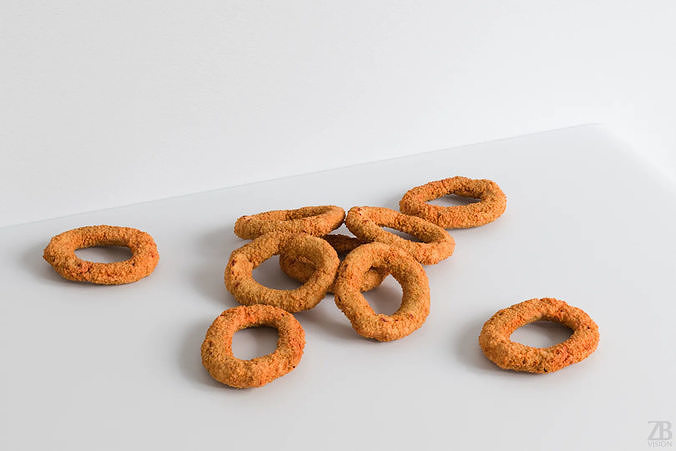 Onion Ring 3D model