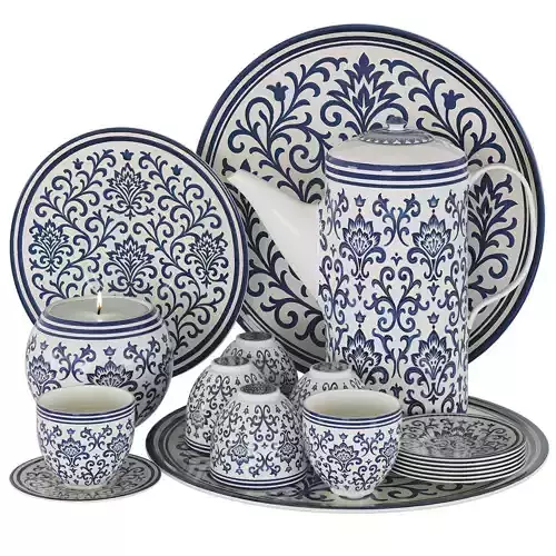 Decorative Tableware Set 01