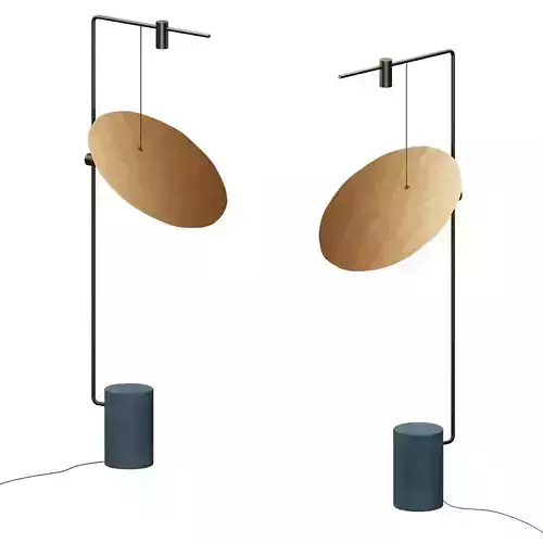 Modern Sculptural Floor Lamp 