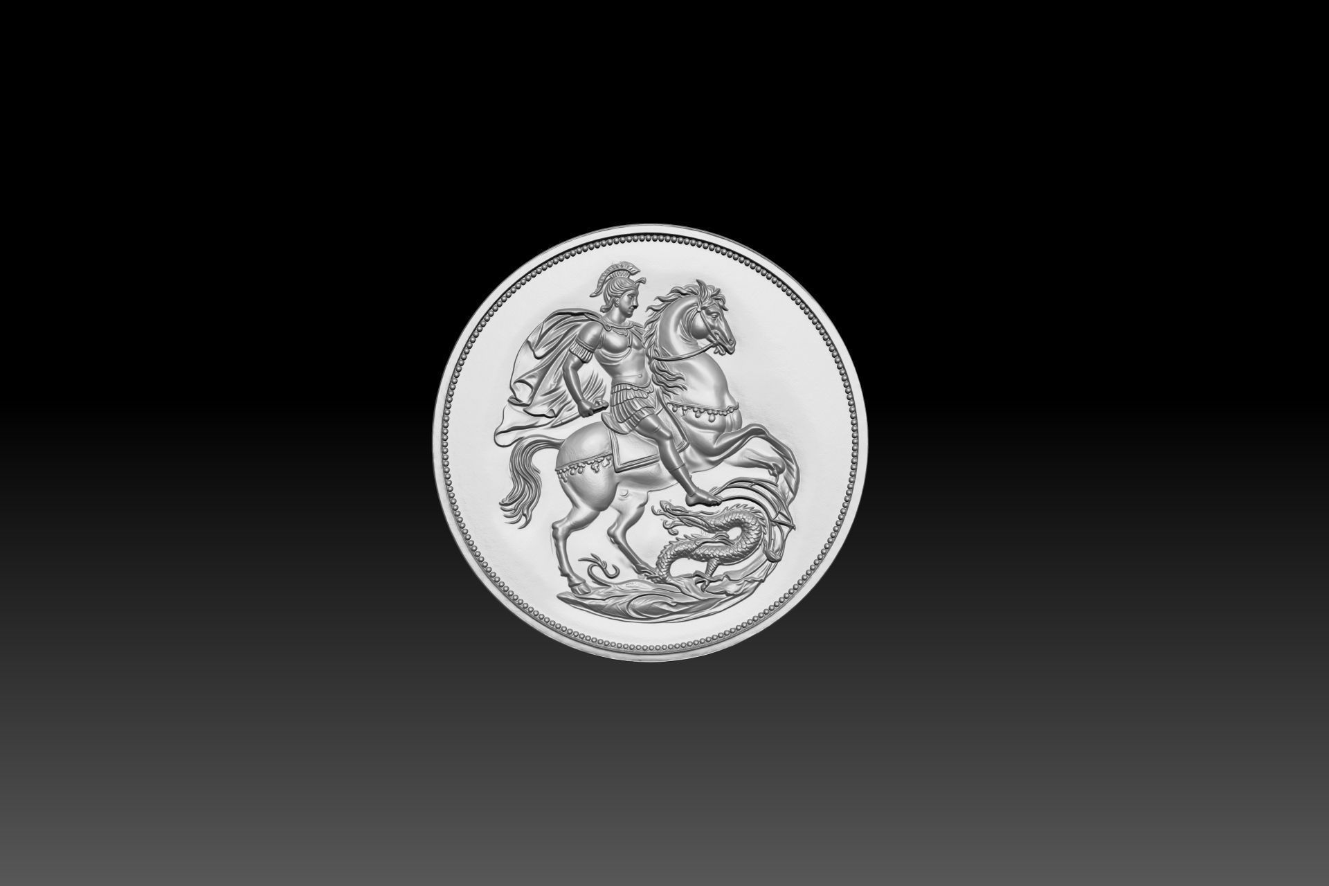 High-resolution STL model of an Alexander the Great coin 3D print model_5
