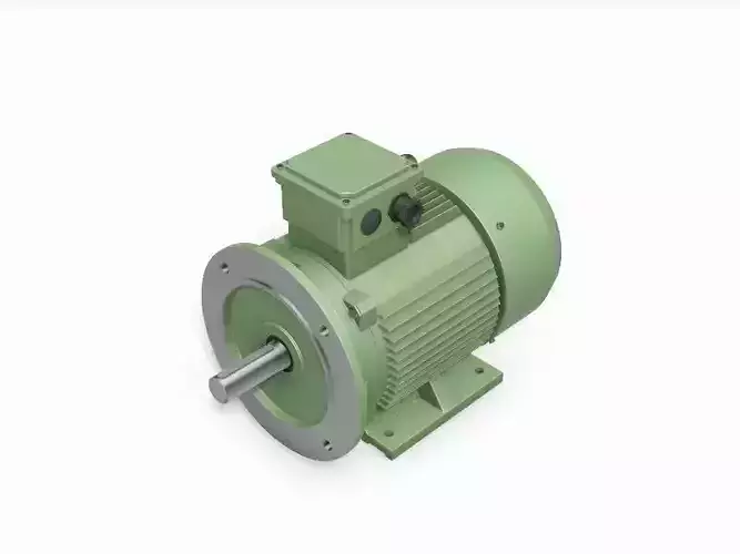 160M B35 Top IEC electric motor - 3D CAD model