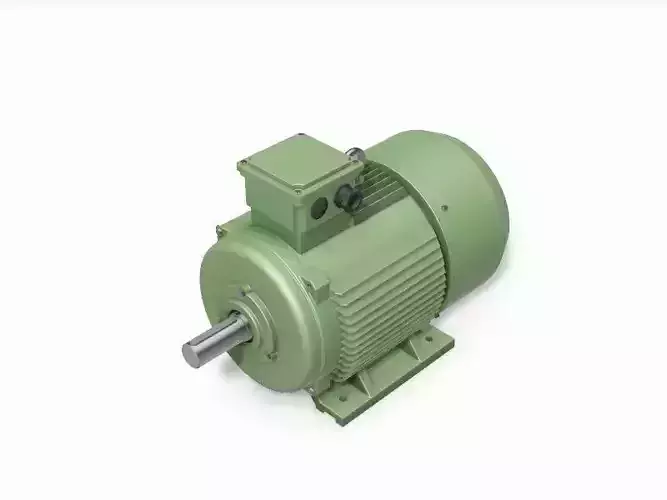 180L B3 Top IEC electric motor - 3D CAD model